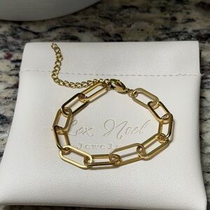 Gold Link Bracelet